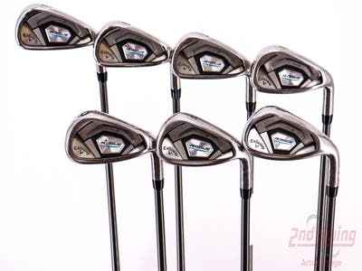 Callaway Rogue Iron Set 5-PW AW Aldila Synergy Blue 50 Graphite Senior Right Handed 38.0in