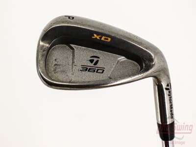 TaylorMade 360 XD Single Iron Pitching Wedge PW Stock Steel Shaft Steel Stiff Right Handed 36.0in