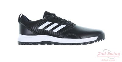 New W/O Box Mens Golf Shoe Adidas CP Traxion Spikeless 11.5 Black MSRP $80 BD7138