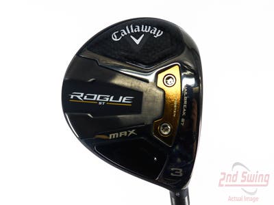 Callaway Rogue ST Max Fairway Wood 3 Wood 3W 15° PX HZRDUS Smoke Red RDX 50 Graphite Stiff Right Handed 43.25in