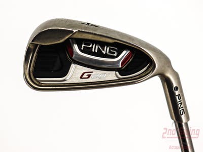 Ping G20 Single Iron 4 Iron Ping TFC 169I Graphite Regular Right Handed Black Dot 38.25in