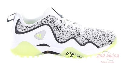 New Womens Golf Shoe Adidas Codechaos 21 Spikeless Medium 9 Grey/Black/Lime MSRP $130 GW0214