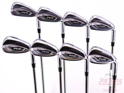 Ping G425 Iron Set 4-PW AW AWT 2.0 Steel Regular Right Handed Black Dot 38.5in