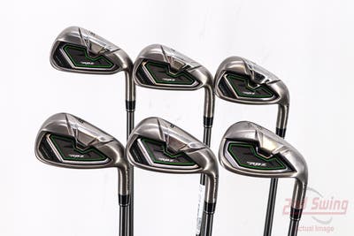 TaylorMade RocketBallz Iron Set 6-PW AW TM RBZ Graphite 65 Graphite Regular Right Handed 37.75in