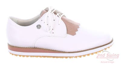 New Womens Golf Shoe Footjoy 2021 FJ Sport Retro Medium 8 White MSRP $130 92393