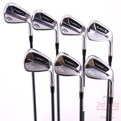 Callaway Apex CB 24/Apex Pro 24 Combo Iron Set 5-PW AW UST Mamiya Recoil 105 Dart Graphite Stiff Right Handed 38.25in
