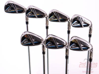 TaylorMade SIM MAX Iron Set 5-PW AW FST KBS MAX 85 Steel Regular Right Handed 38.5in