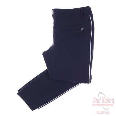 New Womens Golftini Pants Large L x Blue MSRP $130
