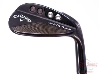 Callaway Jaws Raw Black Plasma Wedge Gap GW 52° 10 Deg Bounce S Grind Dynamic Gold Spinner TI Steel Wedge Flex Right Handed 35.5in