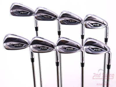 Ping G425 Iron Set 5-PW GW SW Nippon 850GH Graphite Stiff Right Handed Green Dot 38.75in