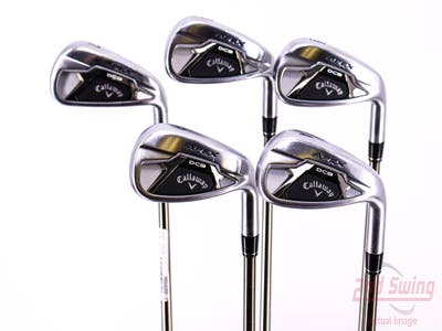 Callaway Apex DCB 21 Iron Set 7-PW AW UST Mamiya Recoil ESX 460 F2 Graphite Senior Right Handed 37.0in