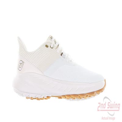 New Womens Golf Shoe Footjoy 2024 FJ Flex Medium 5.5 White MSRP $115 95718