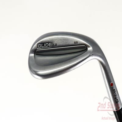 Ping Glide 2.0 Wedge Lob LW 58° 10 Deg Bounce ULT 230 Ultra Lite Graphite Ladies Right Handed Red dot 34.25in