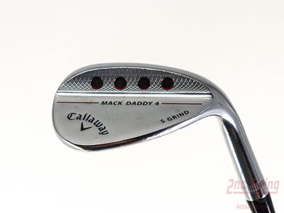 Callaway Mack Daddy 4 Chrome Wedge Sand SW 56° 10 Deg Bounce S Grind Dynamic Gold Tour Issue S200 Steel Stiff Right Handed 36.0in