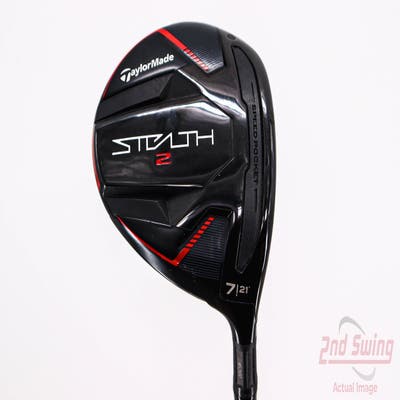TaylorMade Stealth 2 Fairway Wood 7 Wood 7W 21° Fujikura Ventus TR Red VC 7 Graphite Stiff Right Handed 41.5in