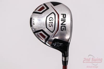 Ping G15 Draw Fairway Wood 4 Wood 4W 17° Ping TFC 149F Graphite Regular Right Handed 42.75in