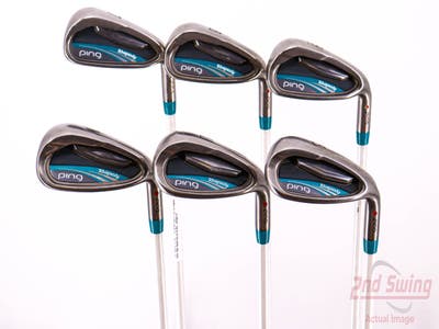 Ping Rhapsody Iron Set 7-PW GW SW Ping ULT 220 Lite Graphite Senior Right Handed Red dot 36.25in