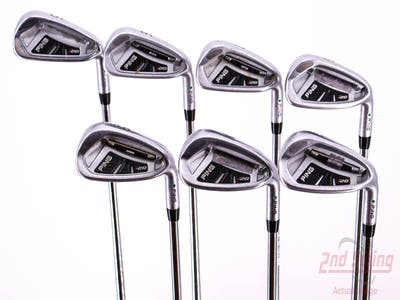 Ping I20 Iron Set 5-PW AW Ping CFS Steel Stiff Right Handed Green Dot 38.0in