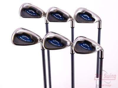 Callaway X-16 Iron Set 5-PW Callaway System CW85 Graphite Stiff Right Handed 38.5in
