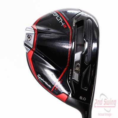 TaylorMade Stealth 2 Plus Driver 8° PX HZRDUS Smoke Black 70 Graphite Stiff Right Handed 46.0in