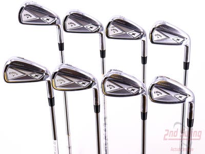 Callaway 2013 X Forged Iron Set 3-PW Project X Pxi 5.5 Steel Regular Right Handed 37.5in