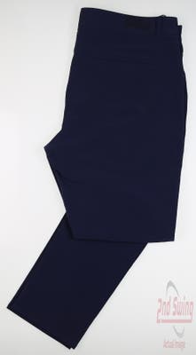 New Mens Peter Millar Pants 42 x34 Navy Blue MSRP $70