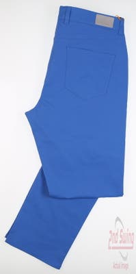 New Mens Peter Millar Pants 35 x34 Blue MSRP $149