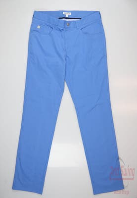 New Mens Peter Millar Pants 32 x34 Blue MSRP $149