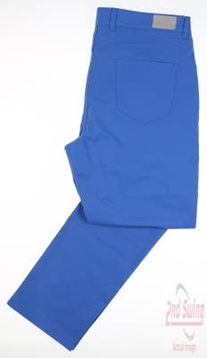 New Mens Peter Millar Pants 38 x34 Blue MSRP $149