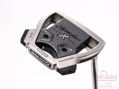 TaylorMade Spider X Hydro Blast Flow Neck Putter Steel Right Handed 34.0in