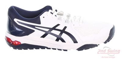 New Mens Golf Shoe Asics GEL-COURSE GLIDE 8 White/Midnight MSRP $130 1111A085-103