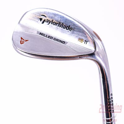TaylorMade Milled Grind Satin Chrome Wedge Lob LW 60° 11 Deg Bounce HB True Temper Dynamic Gold Steel Wedge Flex Right Handed 35.0in