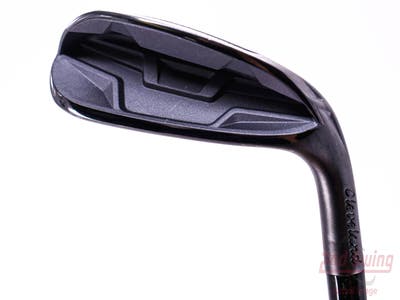 Cleveland Smart Sole 4 C Black Satin Wedge Pitching Wedge PW Stock Graphite Shaft Graphite Wedge Flex Right Handed 34.0in