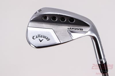 Callaway Jaws Full Toe Raw Face Chrome Wedge 56° 12 Deg Bounce Project X Catalyst Wedge Graphite Wedge Flex Right Handed 35.25in