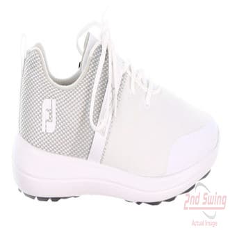 New Womens Golf Shoe Footjoy Flex Spikeless Medium 9.5 White MSRP $100 95754