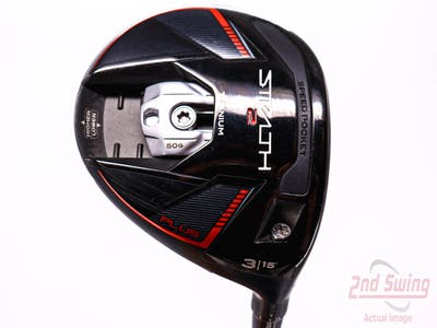 TaylorMade Stealth 2 Plus Fairway Wood 3 Wood 3W 15° PX HZRDUS Smoke Red RDX 75 Graphite Stiff Right Handed 42.5in