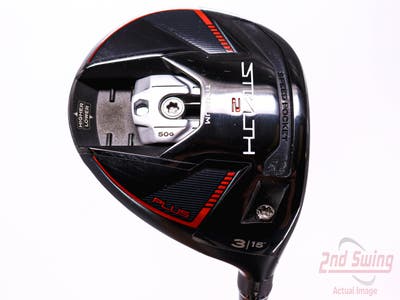 TaylorMade Stealth 2 Plus Fairway Wood 3 Wood 3W 15° Mitsubishi Diamana M+ Red 60 Graphite Regular Right Handed 42.25in