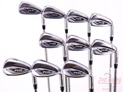 Ping G425 Iron Set 4-PW AW SW LW AWT 2.0 Steel Regular Right Handed Black Dot 38.5in
