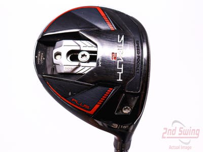 TaylorMade Stealth 2 Plus Fairway Wood 3 Wood 3W 15° Mitsubishi MiDr Proto 65 Graphite Regular Right Handed 43.5in