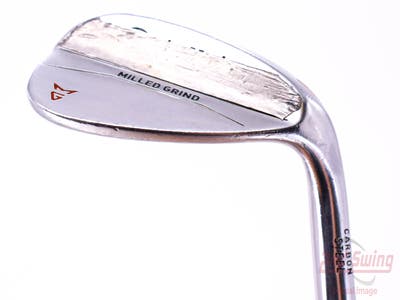 TaylorMade Milled Grind Satin Chrome Wedge Lob LW 60° True Temper Dynamic Gold Steel Wedge Flex Right Handed 34.75in