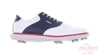 New Mens Golf Shoe Straight Down Victory Classic 11 Red/White/Blue MSRP $230 20109