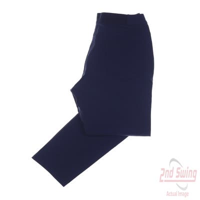 New Womens Peter Millar Pants 2 x Navy Blue MSRP $138