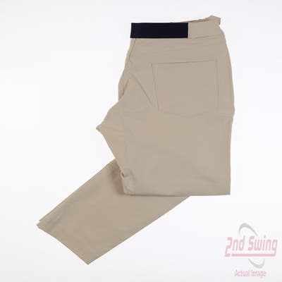 New Womens Peter Millar Pants 2 x Tan MSRP $138