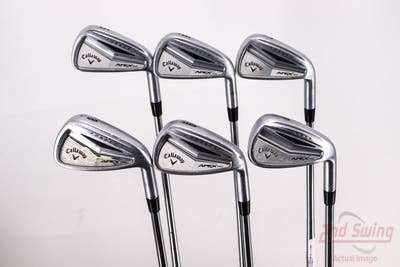 Callaway Apex Pro Iron Set 5-PW FST KBS Tour-V 110 Steel Stiff Right Handed 38.25in