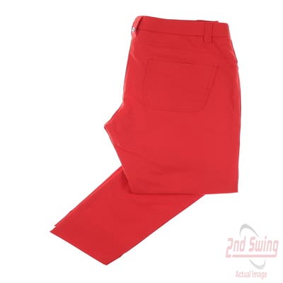New Womens Daily Sports Pants 4 x Red MSRP $163