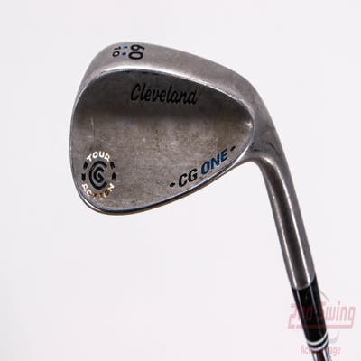 Cleveland CG ONE Wedge Lob LW 60° 10 Deg Bounce Cleveland Traction Wedge Steel Wedge Flex Right Handed 35.25in
