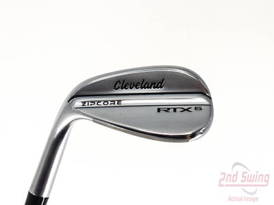 Mint Cleveland RTX 6 ZipCore Tour Satin Wedge Pitching Wedge PW 48° 10 Deg Bounce Mid Aerotech SteelFiber fc90cw Graphite Regular Left Handed 36.0in