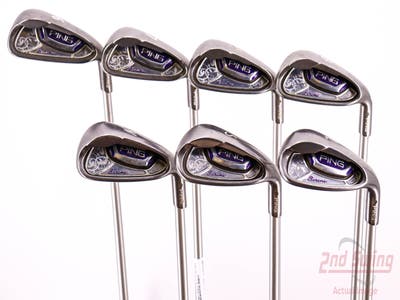 Ping Serene Iron Set 6-PW SW LW Ping ULT 210 Ladies Graphite Ladies Right Handed Gold Dot 37.5in