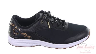 New Womens Golf Shoe Callaway Coronado V2 SL Medium 10 Black MSRP $90 CGW404BGD