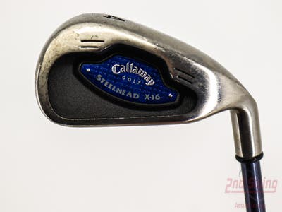 Callaway X-16 Single Iron 4 Iron Callaway System CW85 Graphite Stiff Right Handed 38.75in
